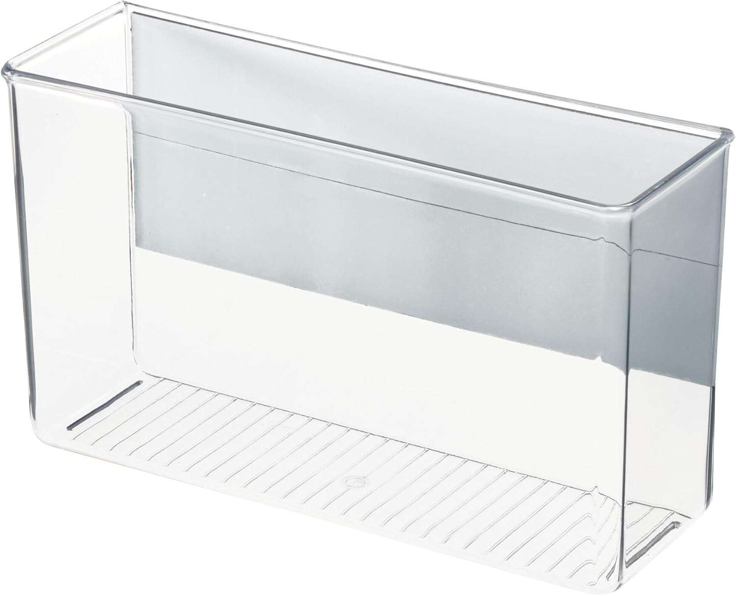 iDesign Magnetic Organizer Bins - Set of 2 - Clear 1