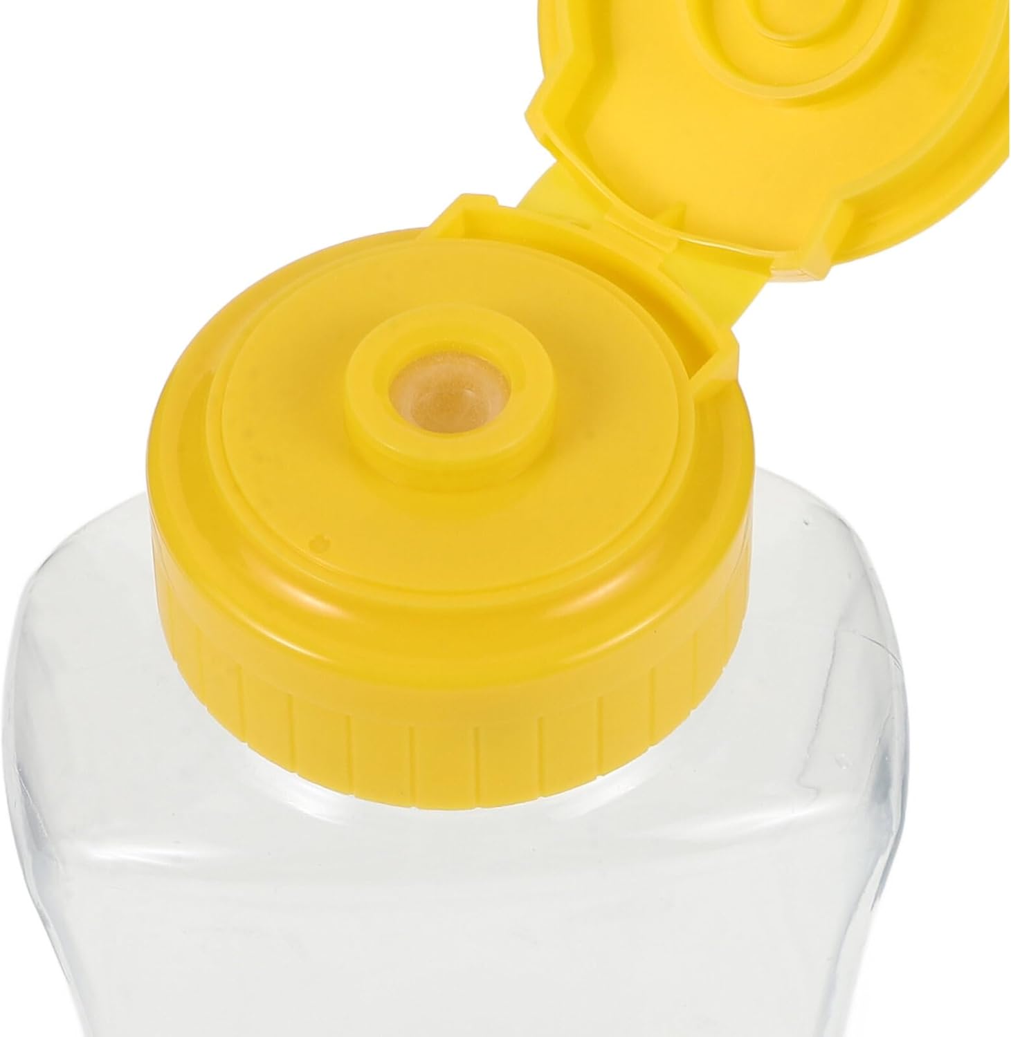 Veemoon 180ml Empty Plastic Honey Bottles with Flip Top Funnel