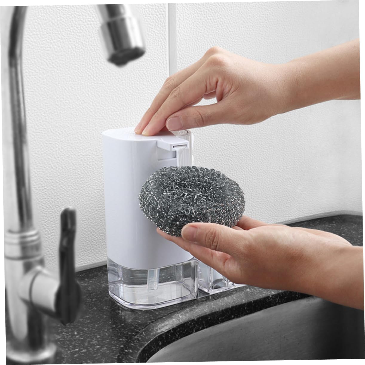 Anneome 4-in-1 Kitchen Cleaning Set with Holder