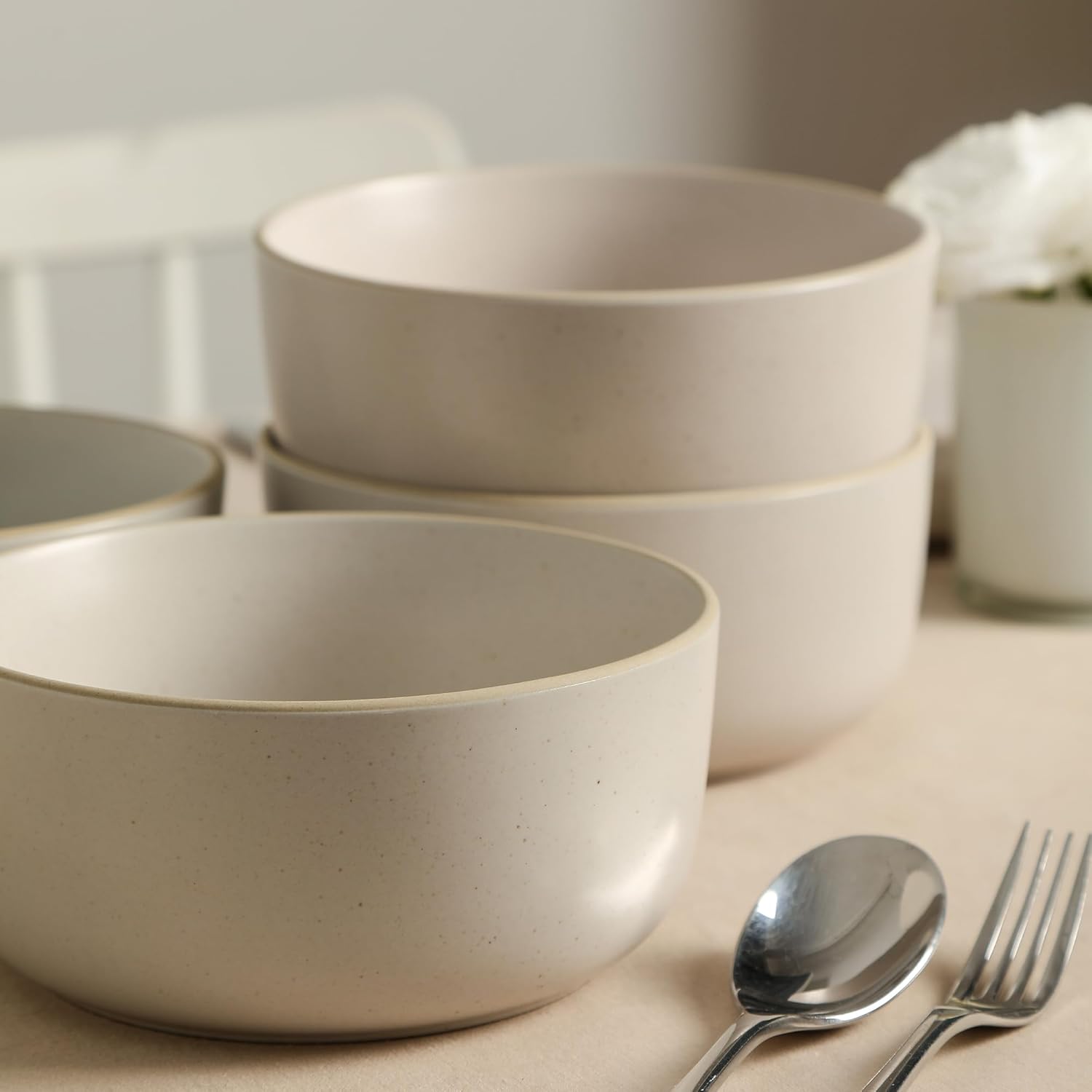 Earth Clay Amber 12-Piece Dinnerware Set 1