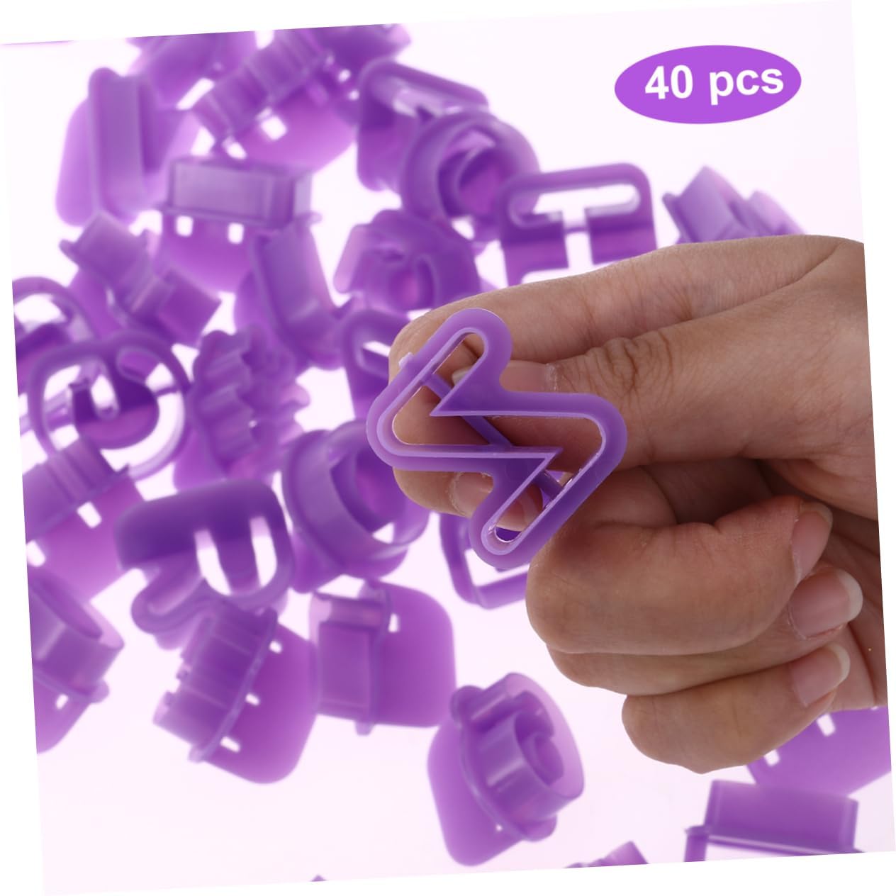 SHOWERORO 40Pcs Alphabet Cookie Cutters for Baking DIY Crafts