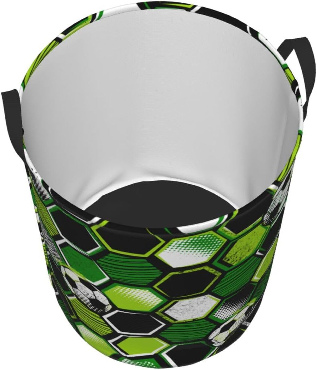 Gbuzozie Football Ball Laundry Hamper with 38L Capacity