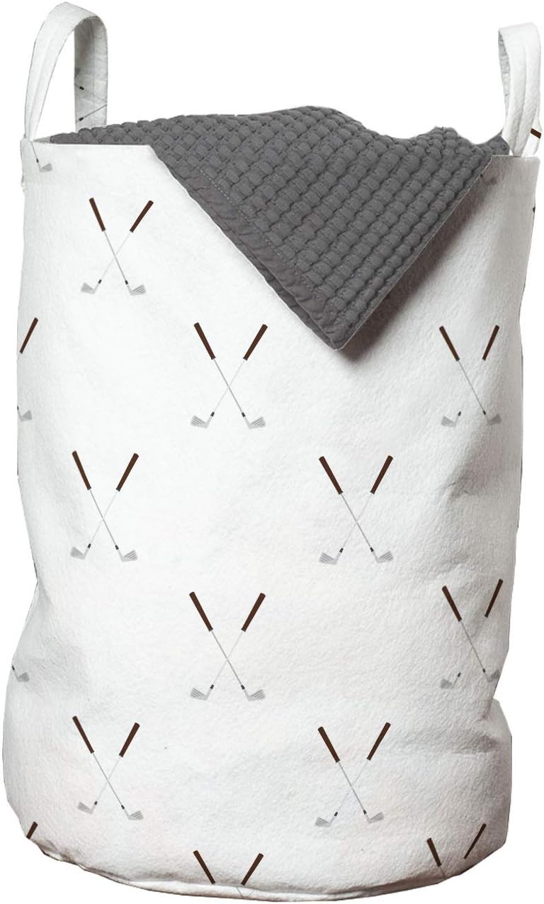 Ambesonne Golf Laundry Bag 13 x 19