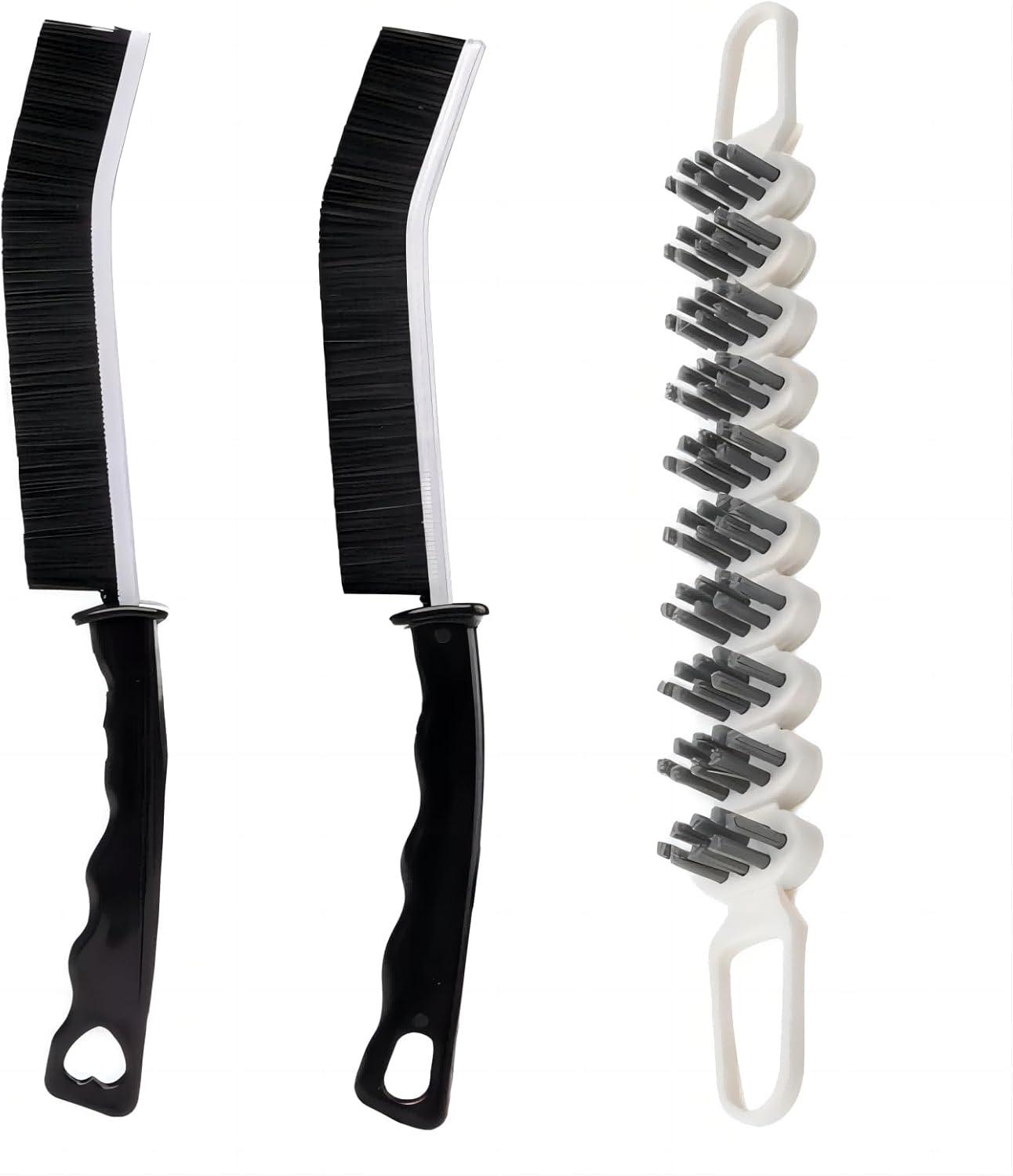 POPGIO 3 Pcs Crevice Bendable Cleaning Brushes