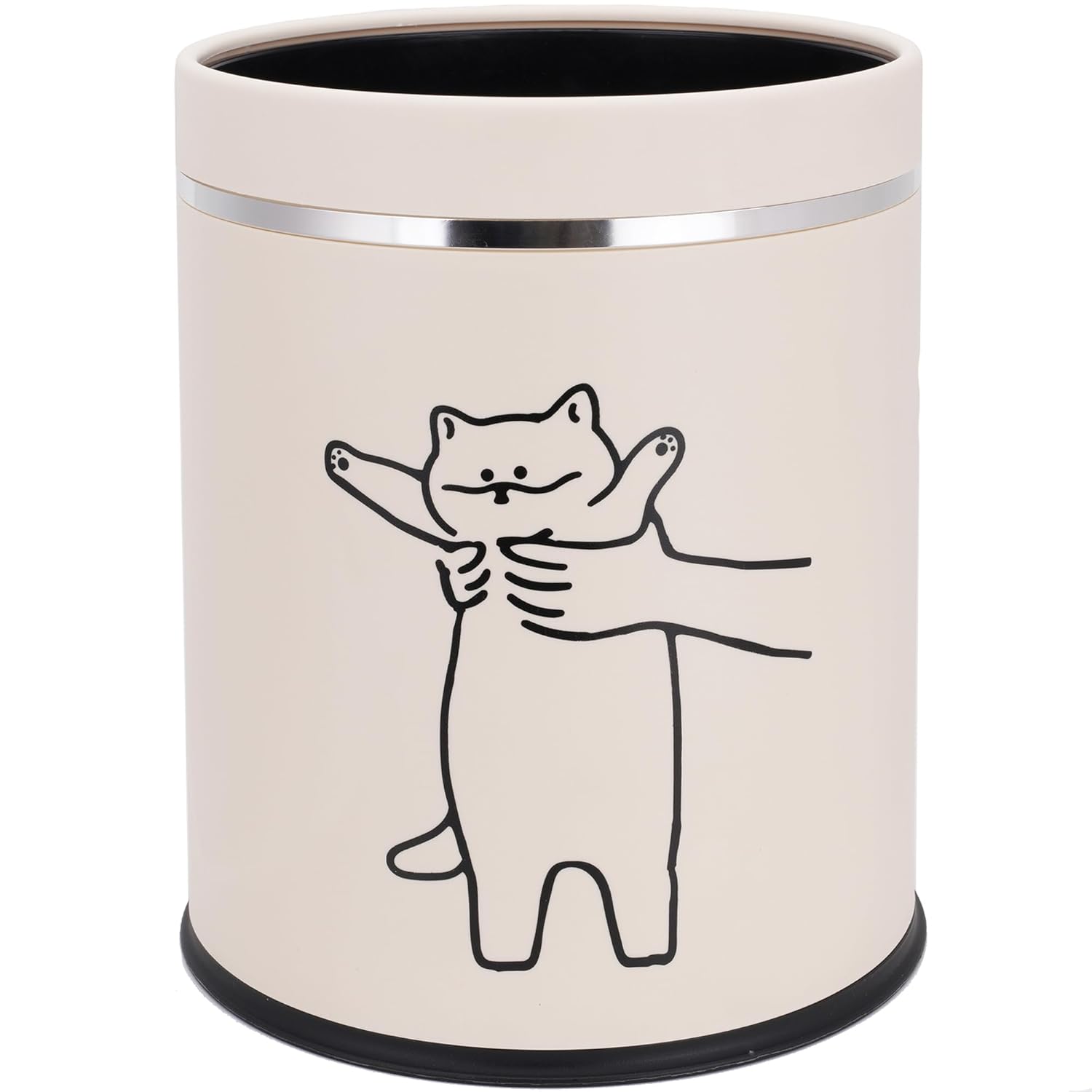Juju Cat Trash Can - Playful Home Decor
