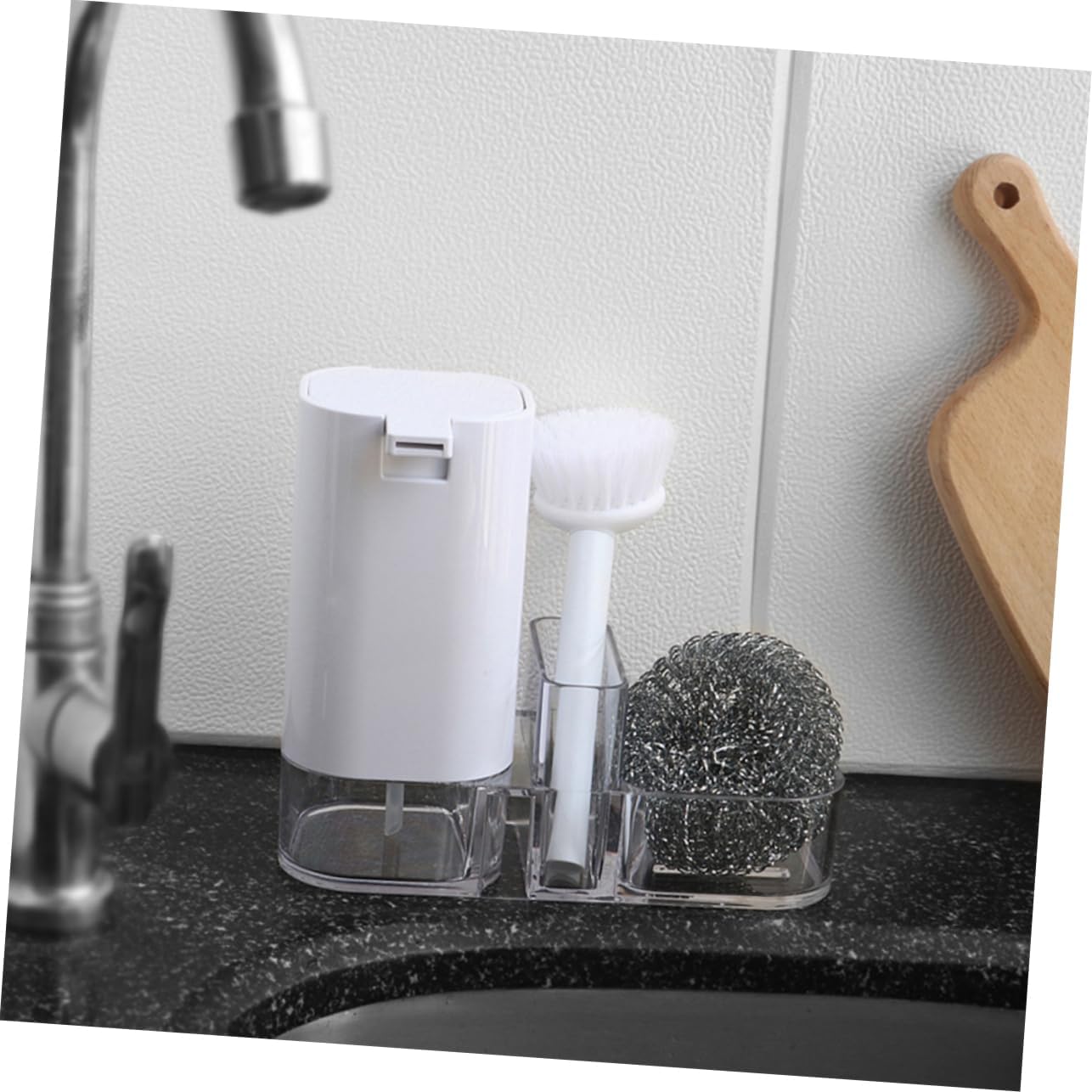 Anneome 4-in-1 Kitchen Cleaning Set with Holder