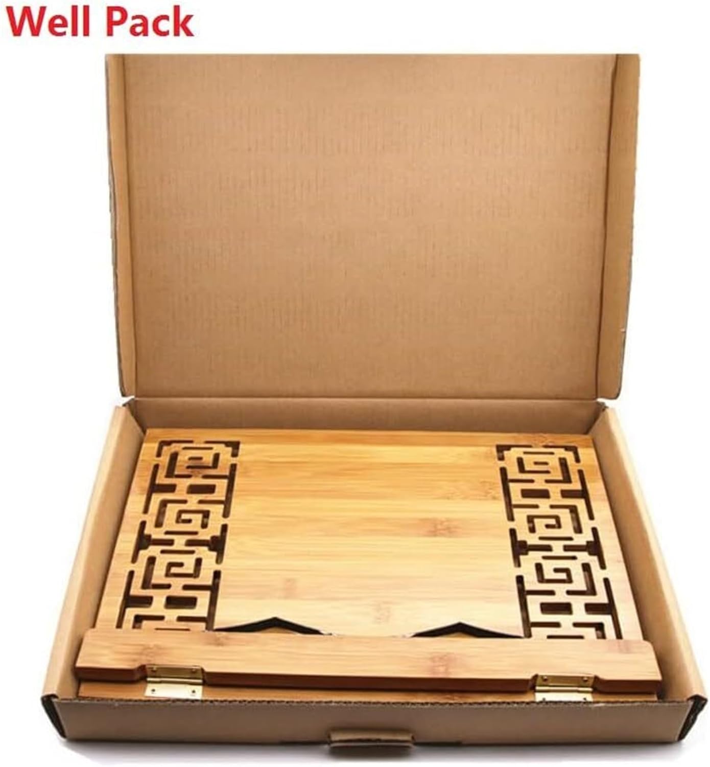 JACCOS Adjustable Bamboo Book Stand with Foldable Design