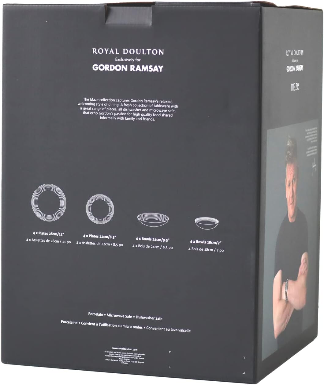 Royal Doulton Maze Denim 16-Piece Dinnerware Set 1