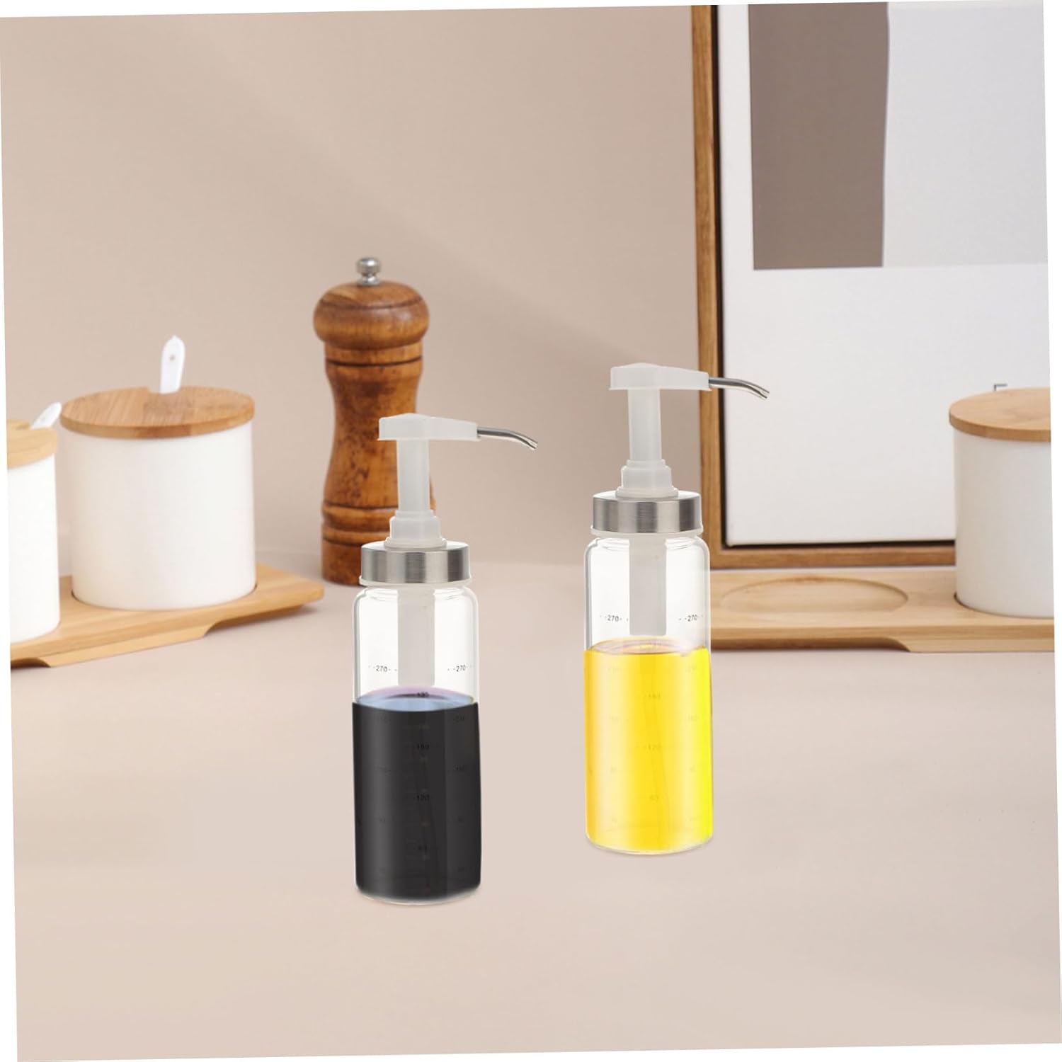 300ml Squeeze Sauce Bottle Leakproof Kitchen Storage Container