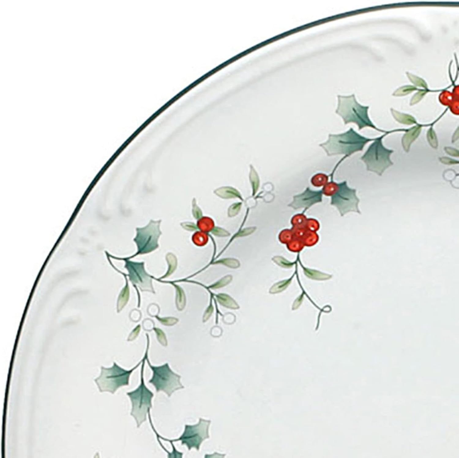 Pfaltzgraff Winterberry 16-Piece Dinnerware Set Service for 4 White