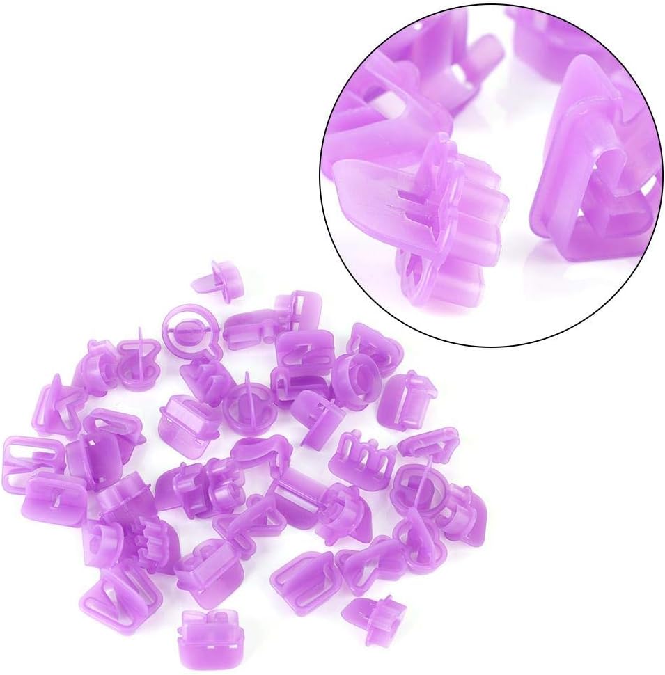 TOPINCN 40pcs Plastic Cookie Cutters for Baking and Party