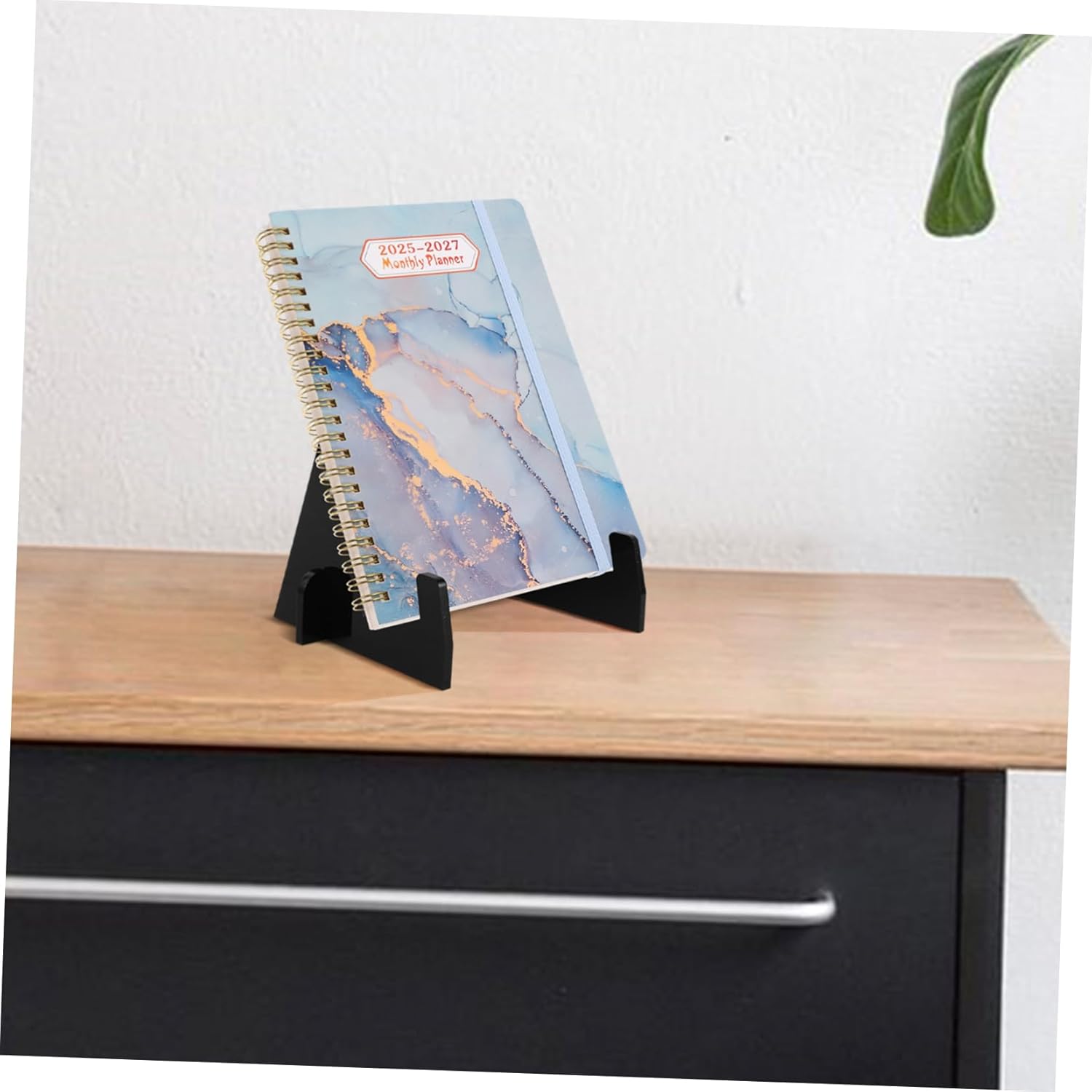 SEWACC Acrylic Foldable Cookbook Display Stand