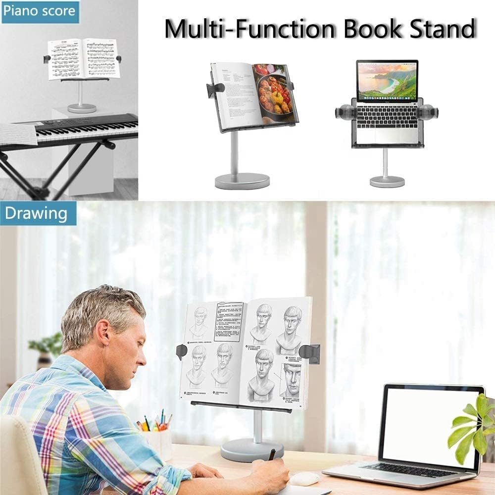 Simple Adjustable Reading Rack for Home and Kitchen