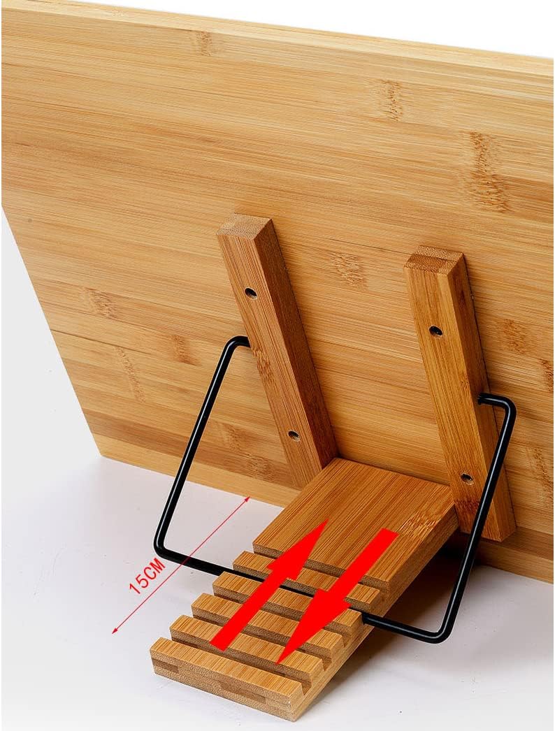 Adjustable Book Stand for Reading and Cooking 1