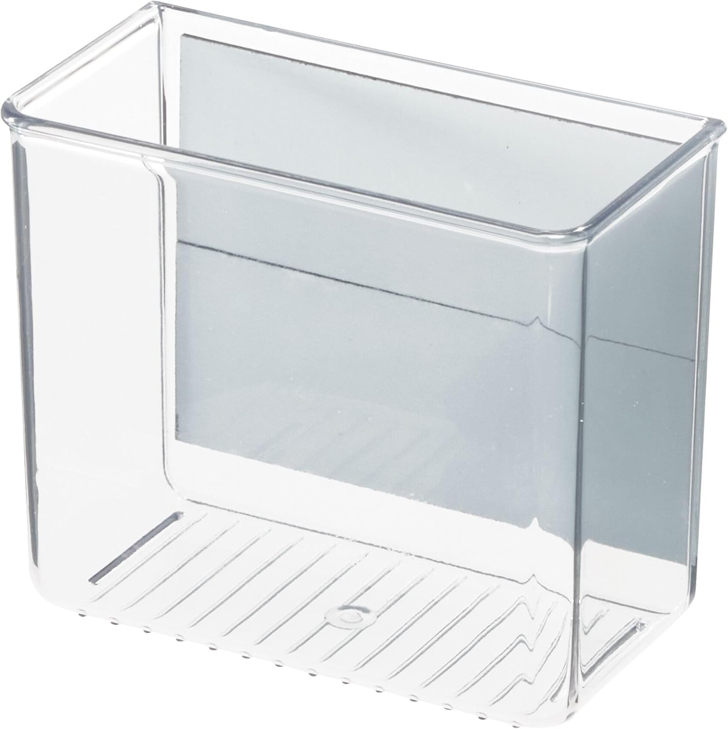 iDesign Magnetic Organizer Bins - Set of 2 - Clear