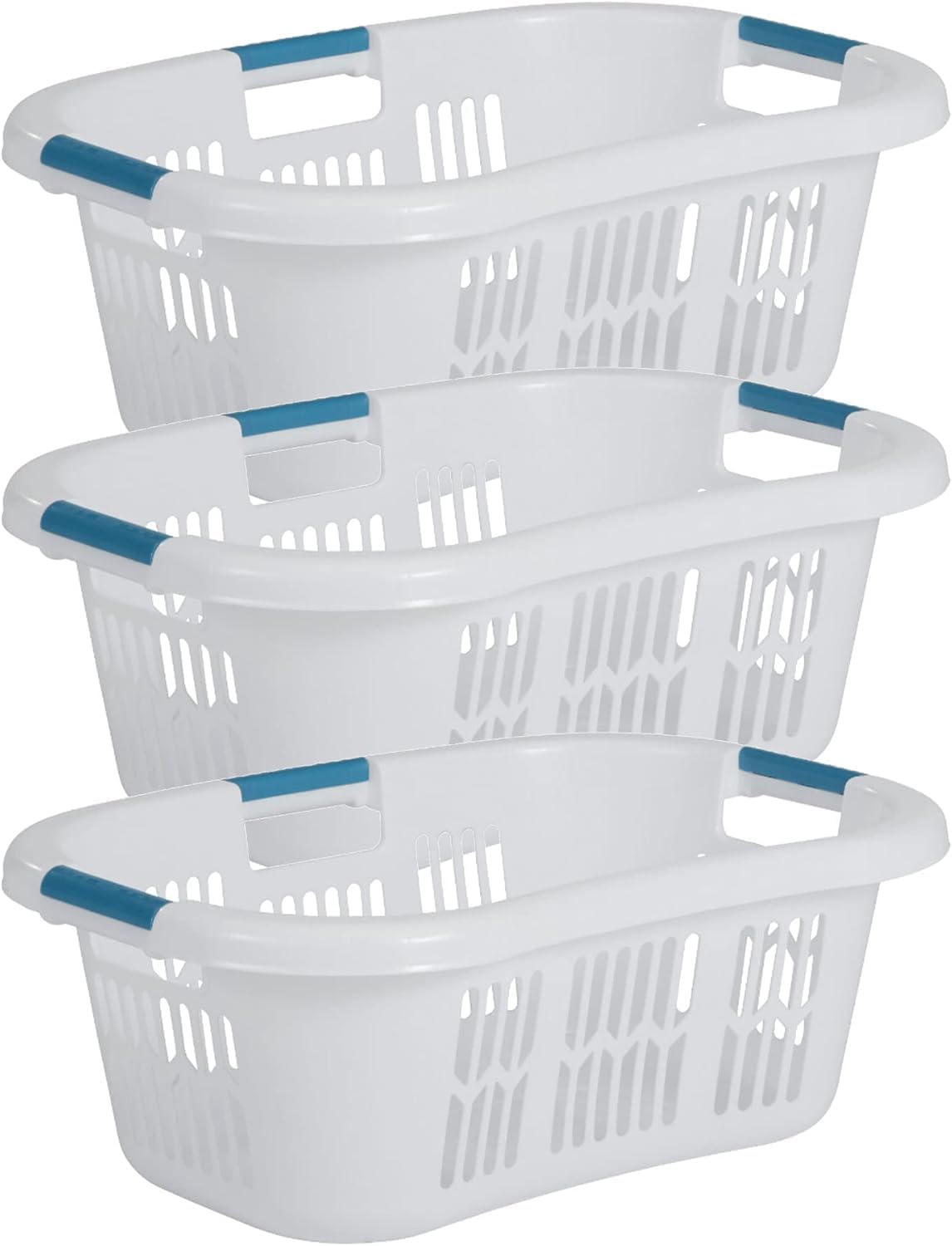 Rubbermaid Hip-Hugger Laundry Basket Pack of 6