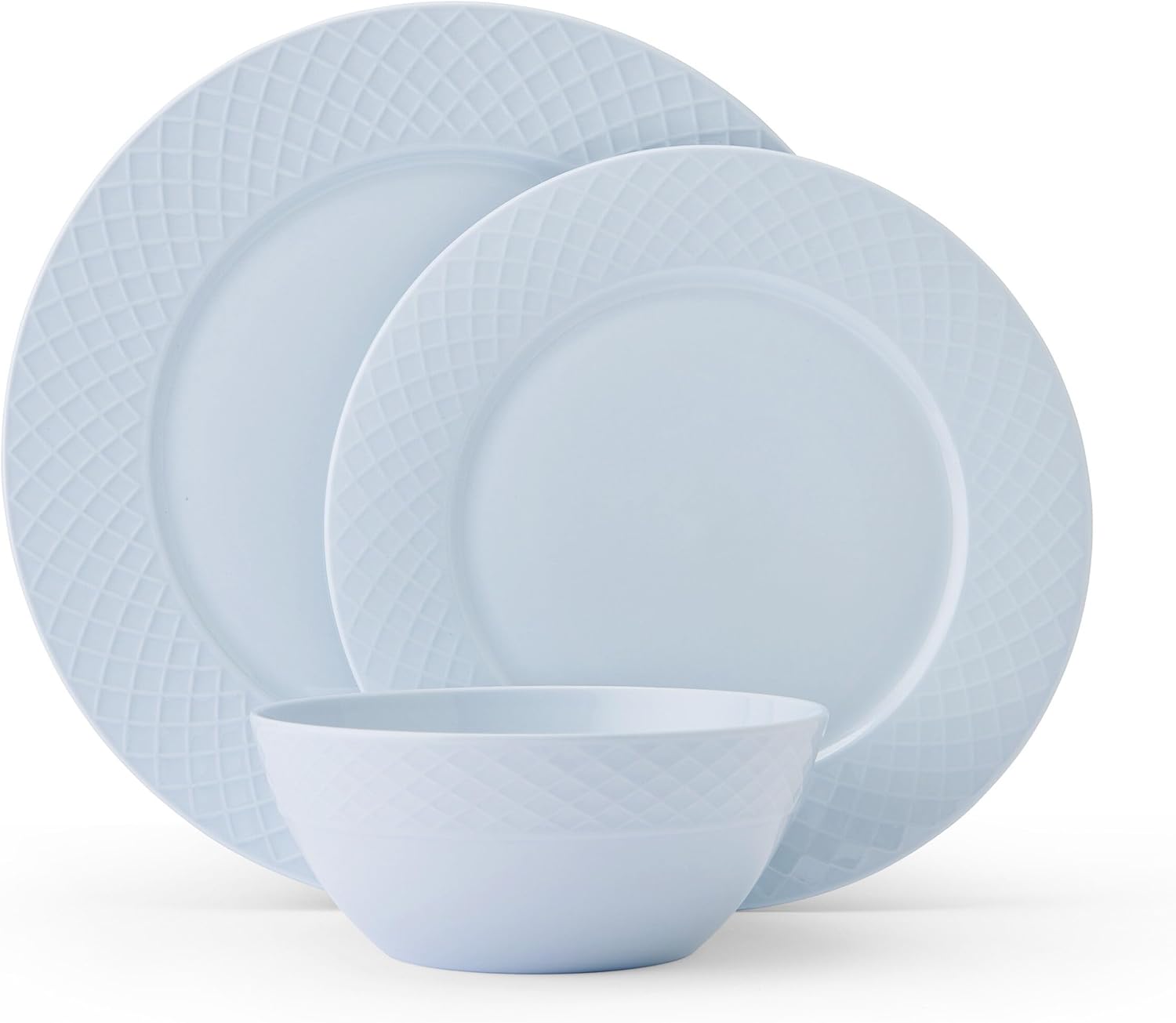 Mikasa Trellis Pastel Bone China Dinnerware Set 12 Piece 1