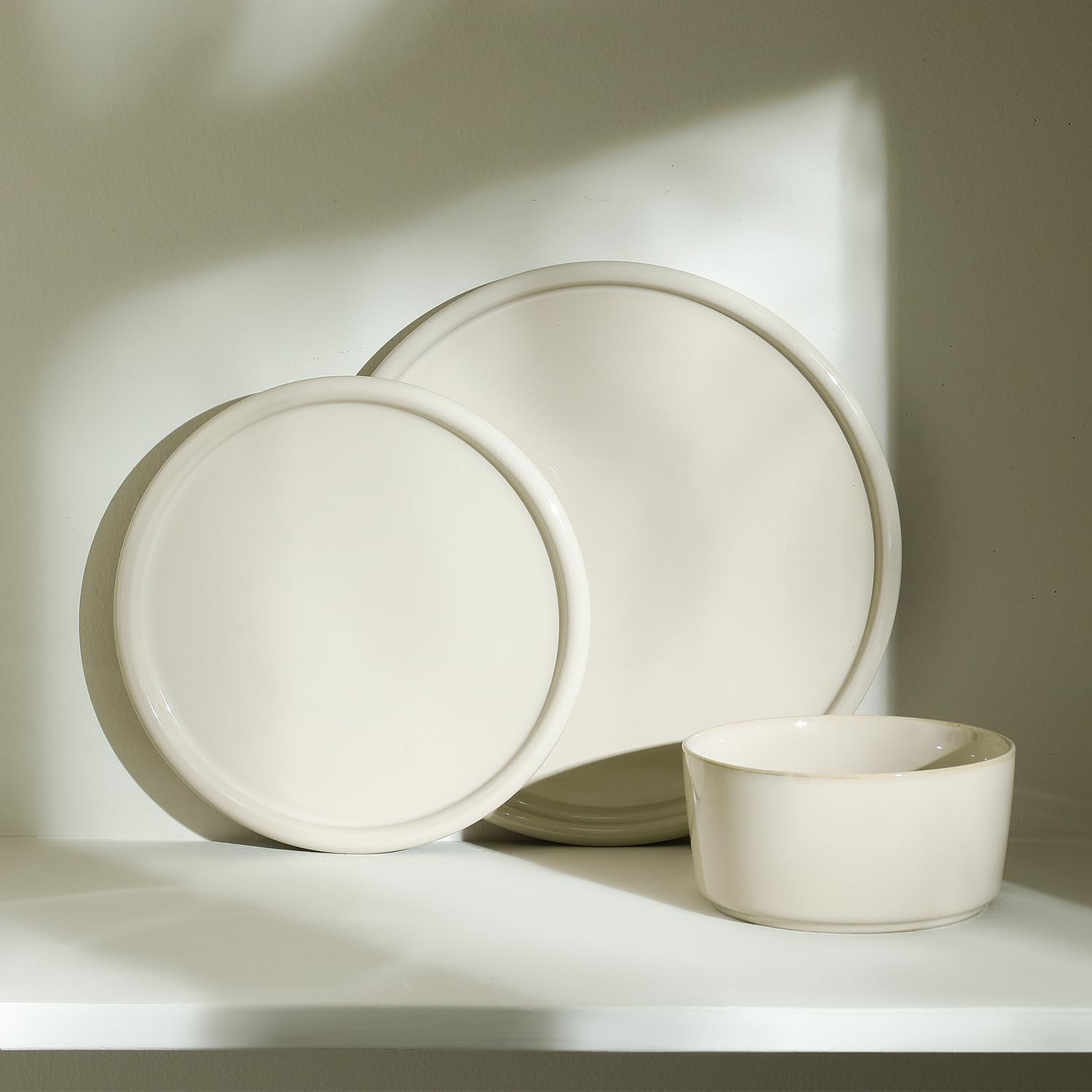 Stone Lain Eden 12-Piece Stoneware Dinnerware Set 1