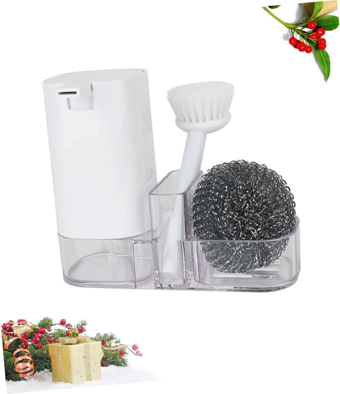 Anneome 4-in-1 Kitchen Cleaning Set with Holder