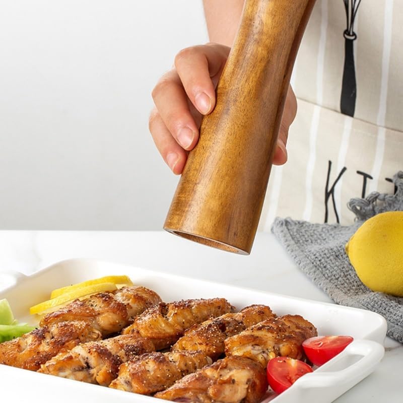HXDMY Salt Pepper Grinder Set with Spoon 1