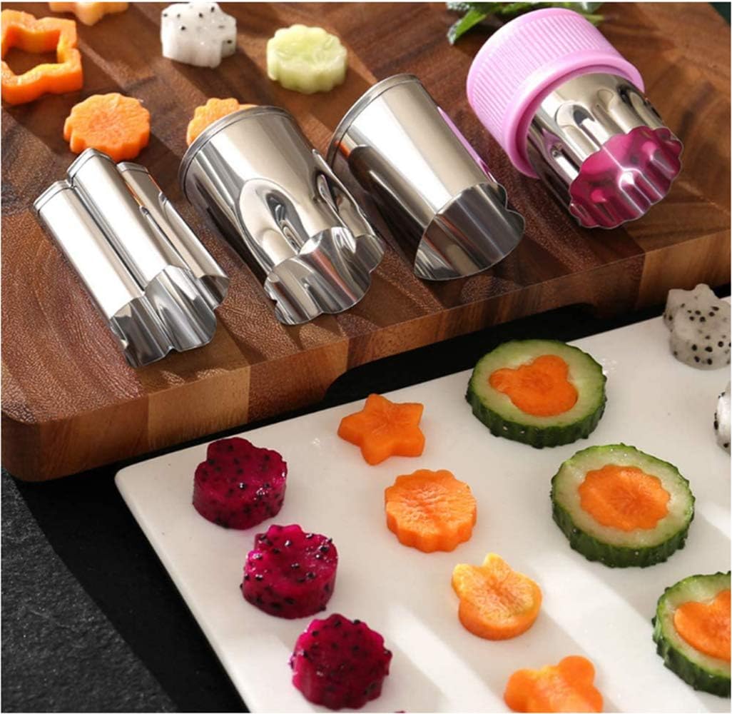 Hoshen 12-Piece PP Hand Guard Biscuit Knife Set - Purple