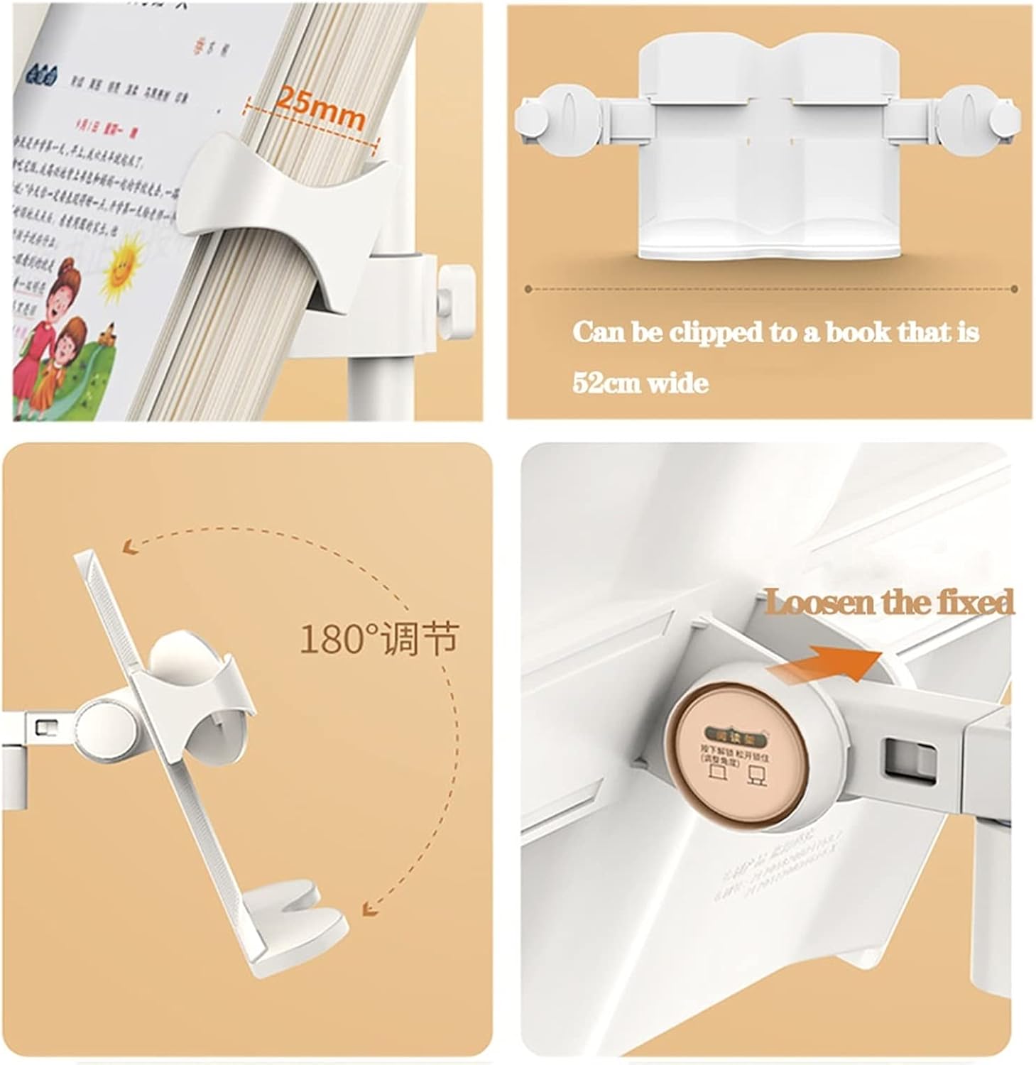 Adjustable Floor Stand for Reading Tablet and Phone