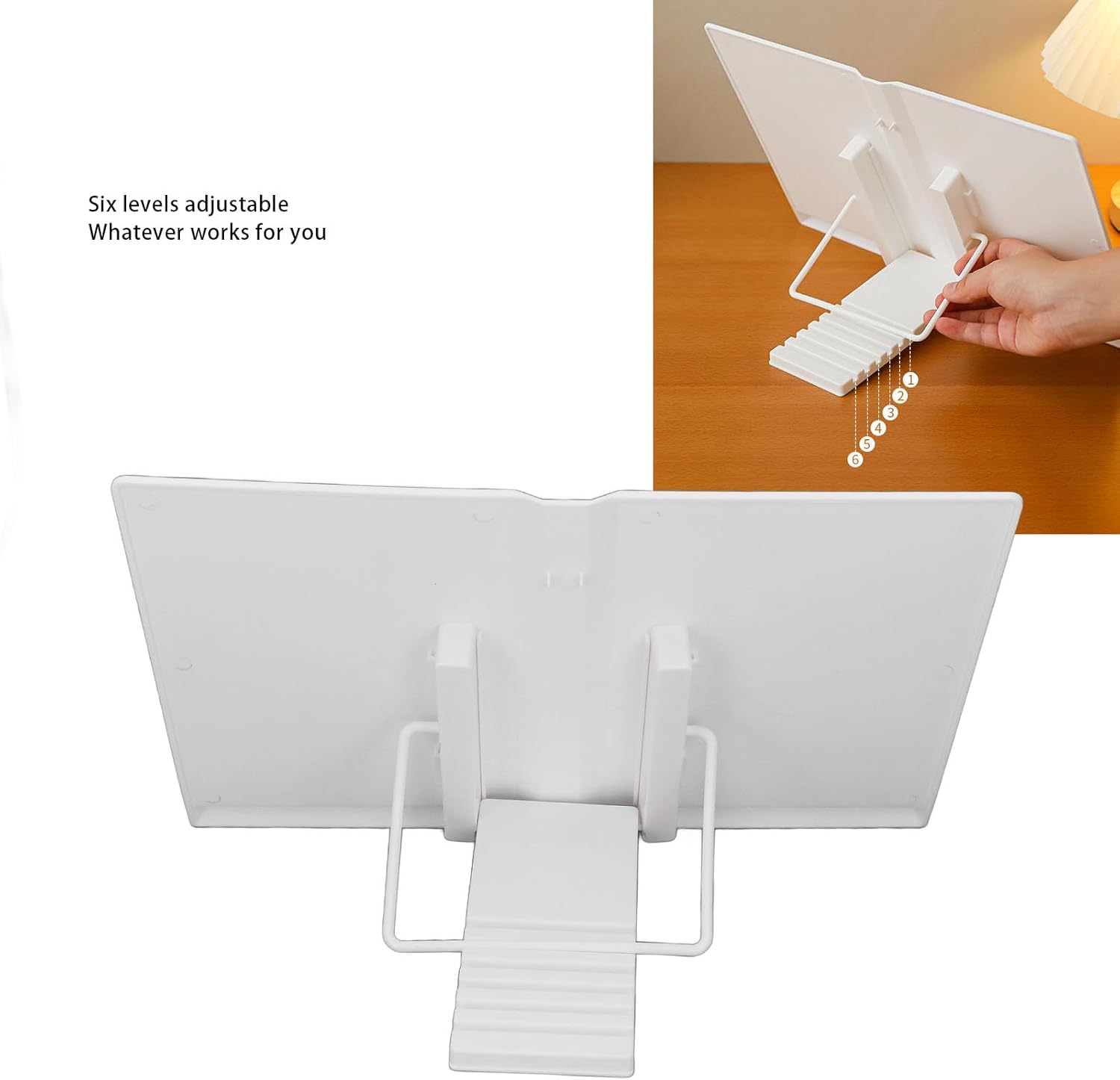 CDQL Adjustable Book Stand for Tablet and Phone