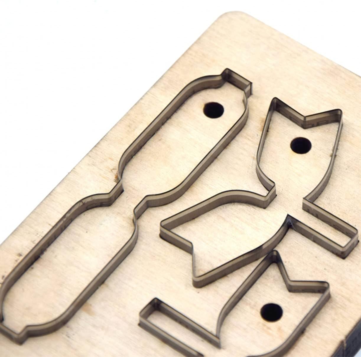 1PC Leather Die Cutter Bow-Knot Shape for Crafting