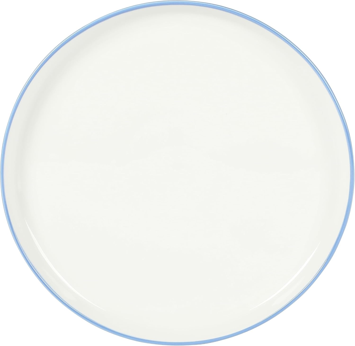 Sur La Table Two-Tone Porcelain Dinnerware Set - BlueWhite 16pcs 1