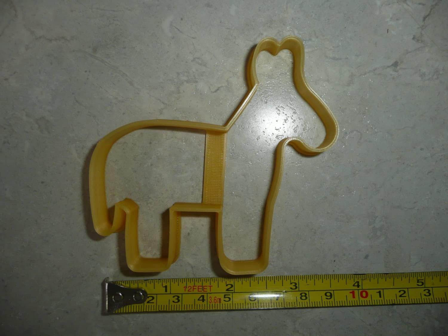 Traditional Donkey Shape Cookie Cutter - USA Made