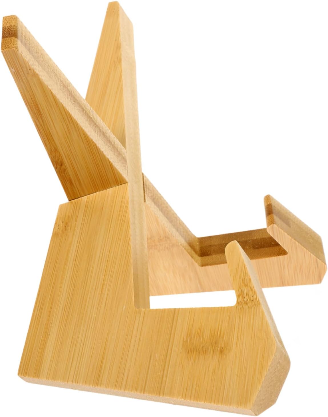 Portable Mini Wooden Recipe Bookstand for Kitchen and Home Use