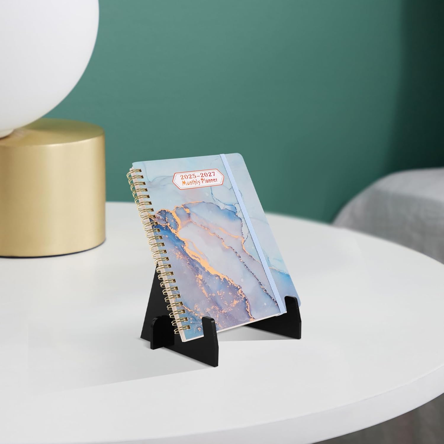 Acrylic Cookbook Stand Foldable Book Display for Kitchen Counter