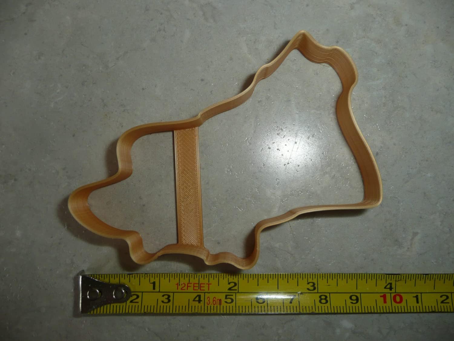 NAGUABO PUERTO RICO MUNICIPALITY OUTLINE COOKIE CUTTER