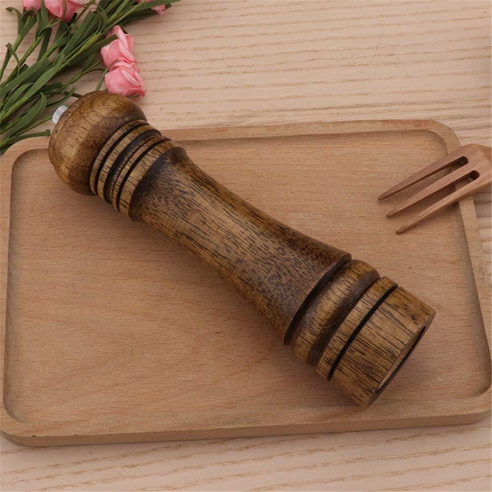 RANRANJJ Wood Salt and Pepper Mill Set - Pack of 2
