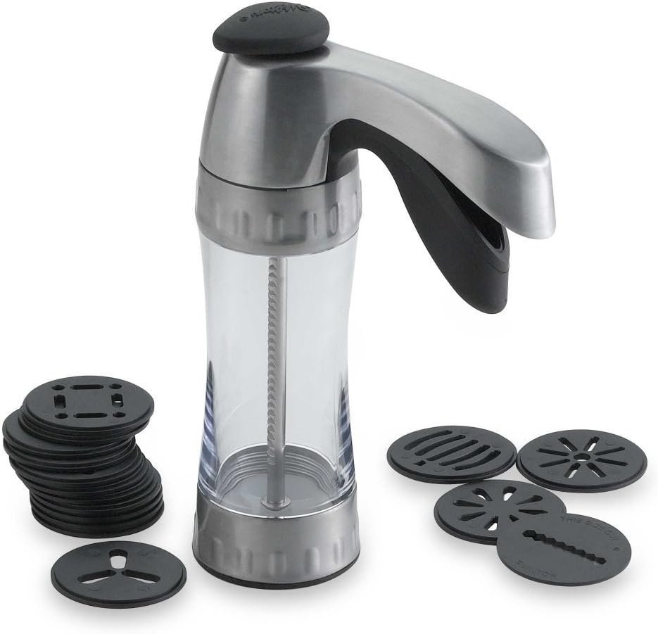 Wilton Preferred Cookie Press with 12 Shapes and 4 Mini Designs