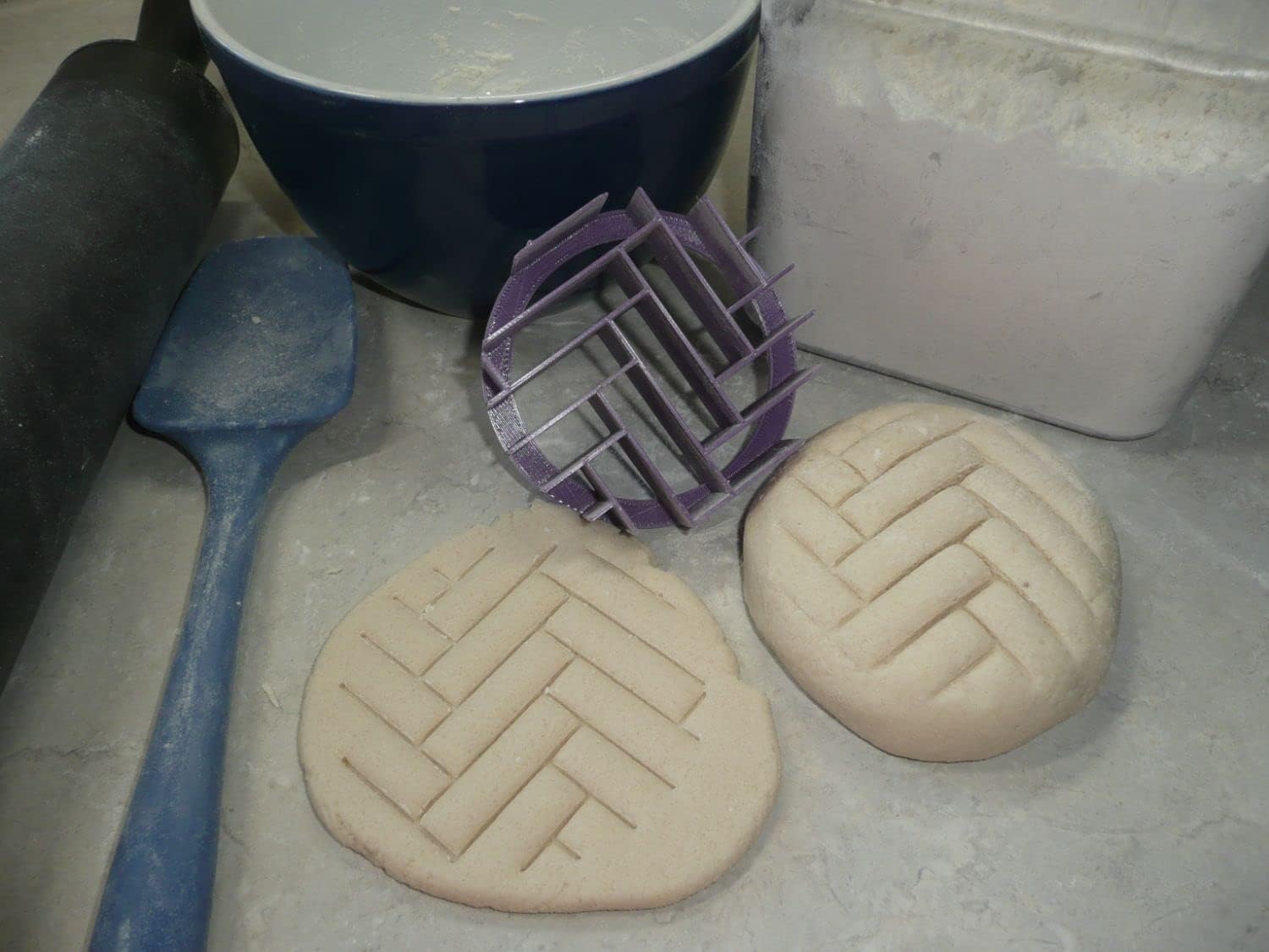 Mini Concha Cutter - Food-Safe Plastic - USA Made