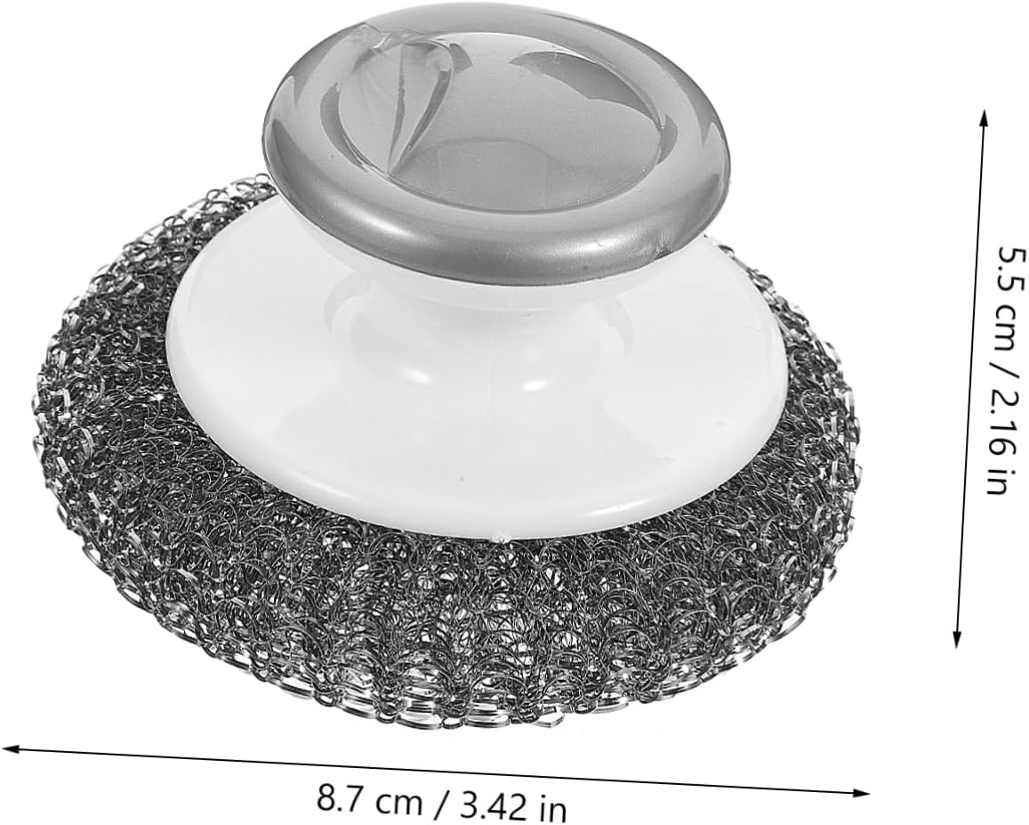 Sturdy Pot Pan Dish Scraper with Non-Slip Handle