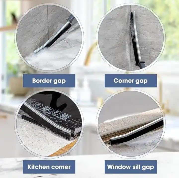 Crevice Cleaning Brush for Deep Kitchen Bathroom Cleaning