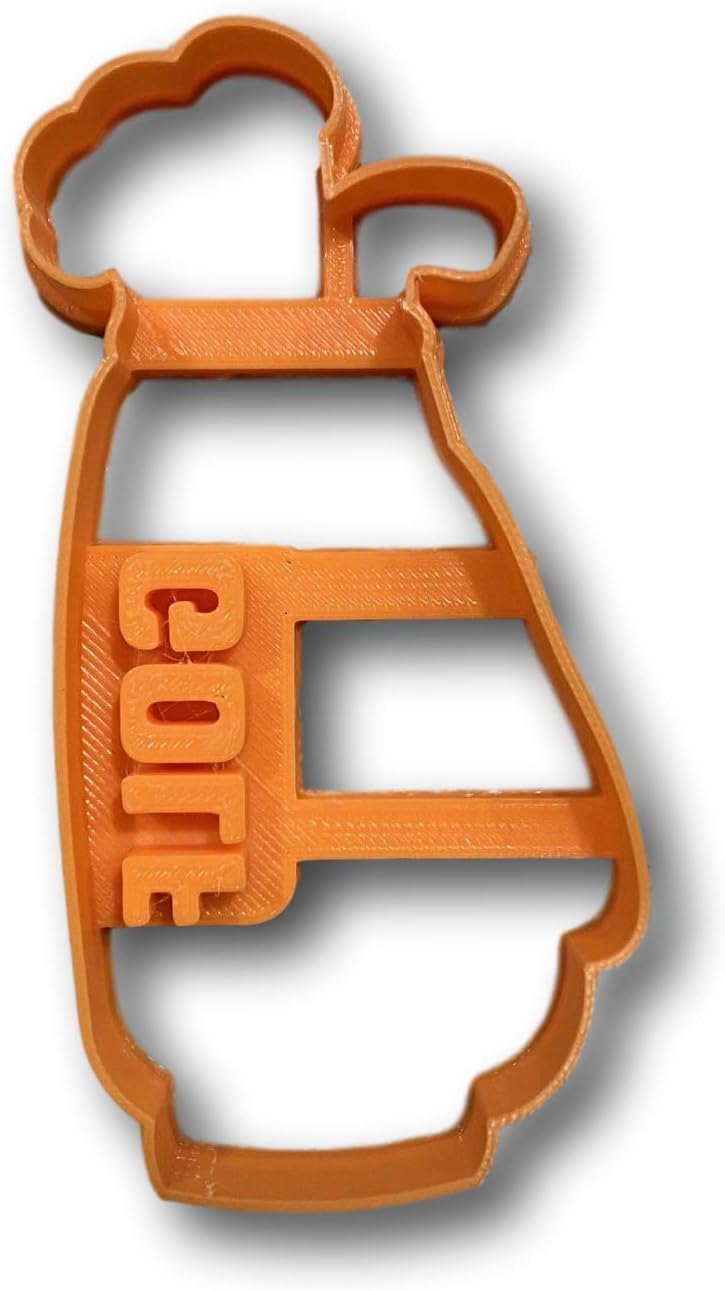 Golf Bag Cookie Cutter - Durable Food Safe