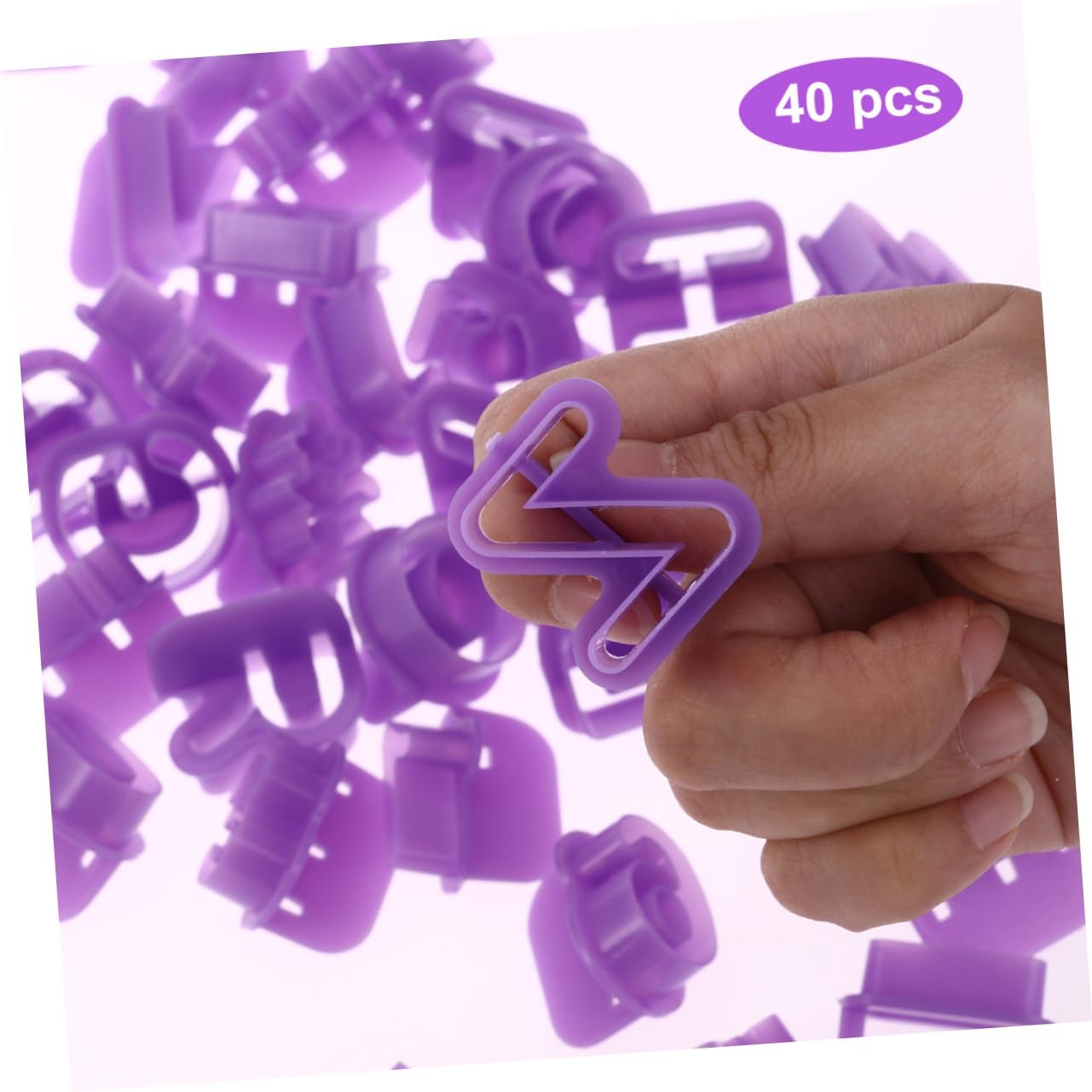OKUMEYR 40Pcs Alphabet Number Cookie Cutters Set