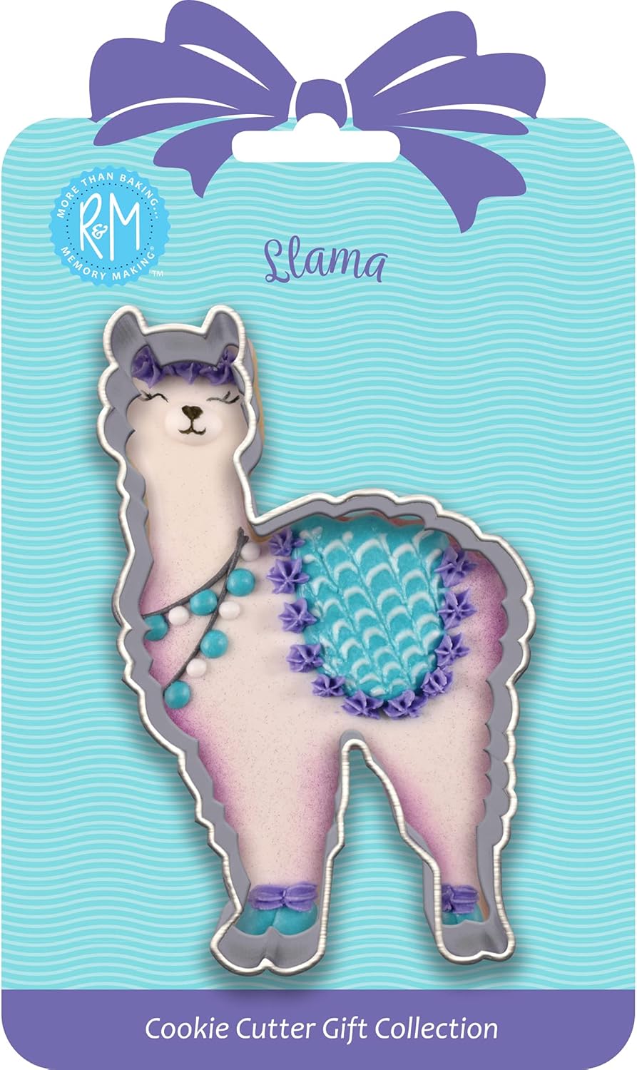 R M Llama Cookie Cutter 4 Tinplated Steel