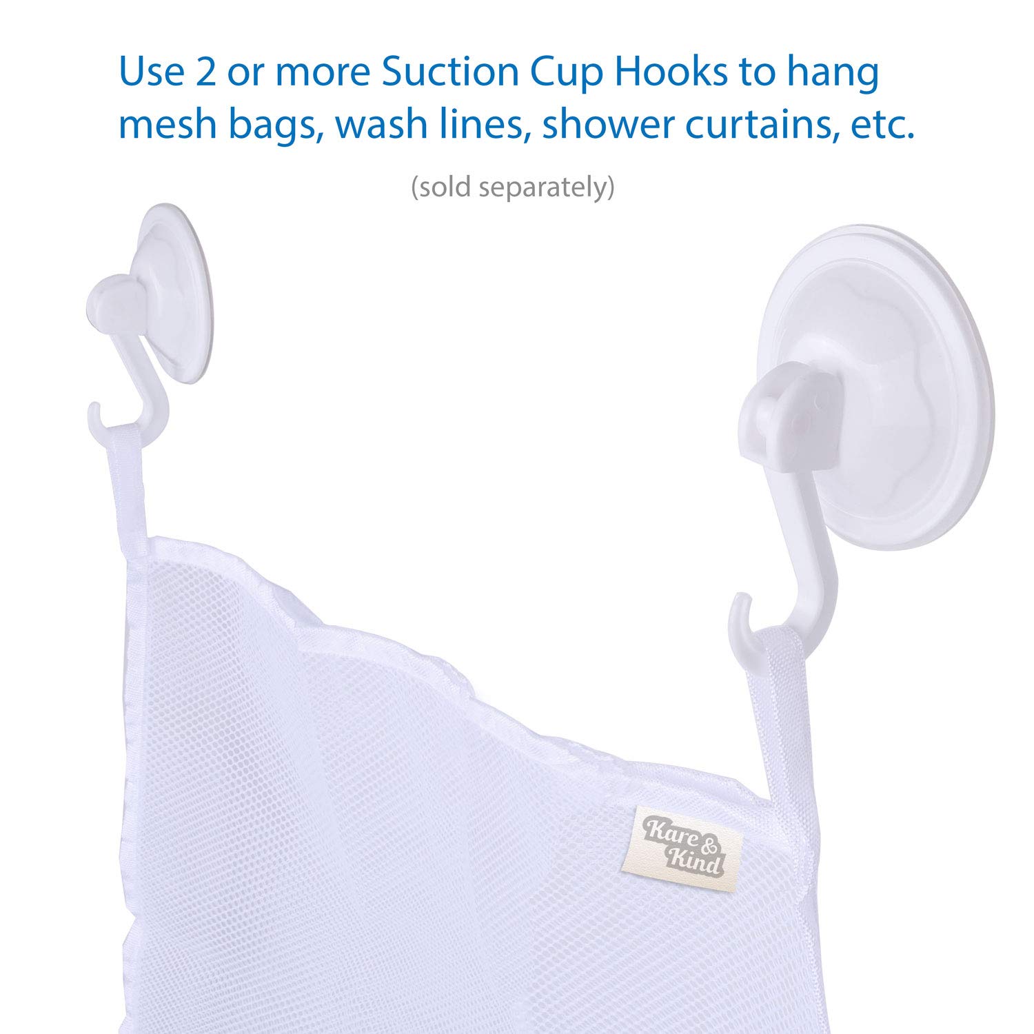 Kare Kind Suction Cup Hooks Pack of 12