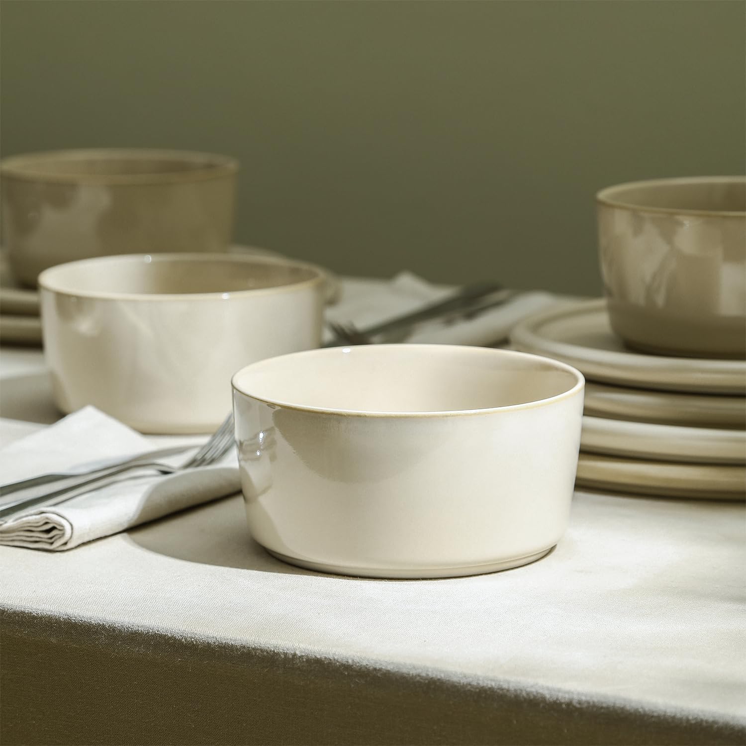 Stone Lain Eden 12-Piece Stoneware Dinnerware Set 1
