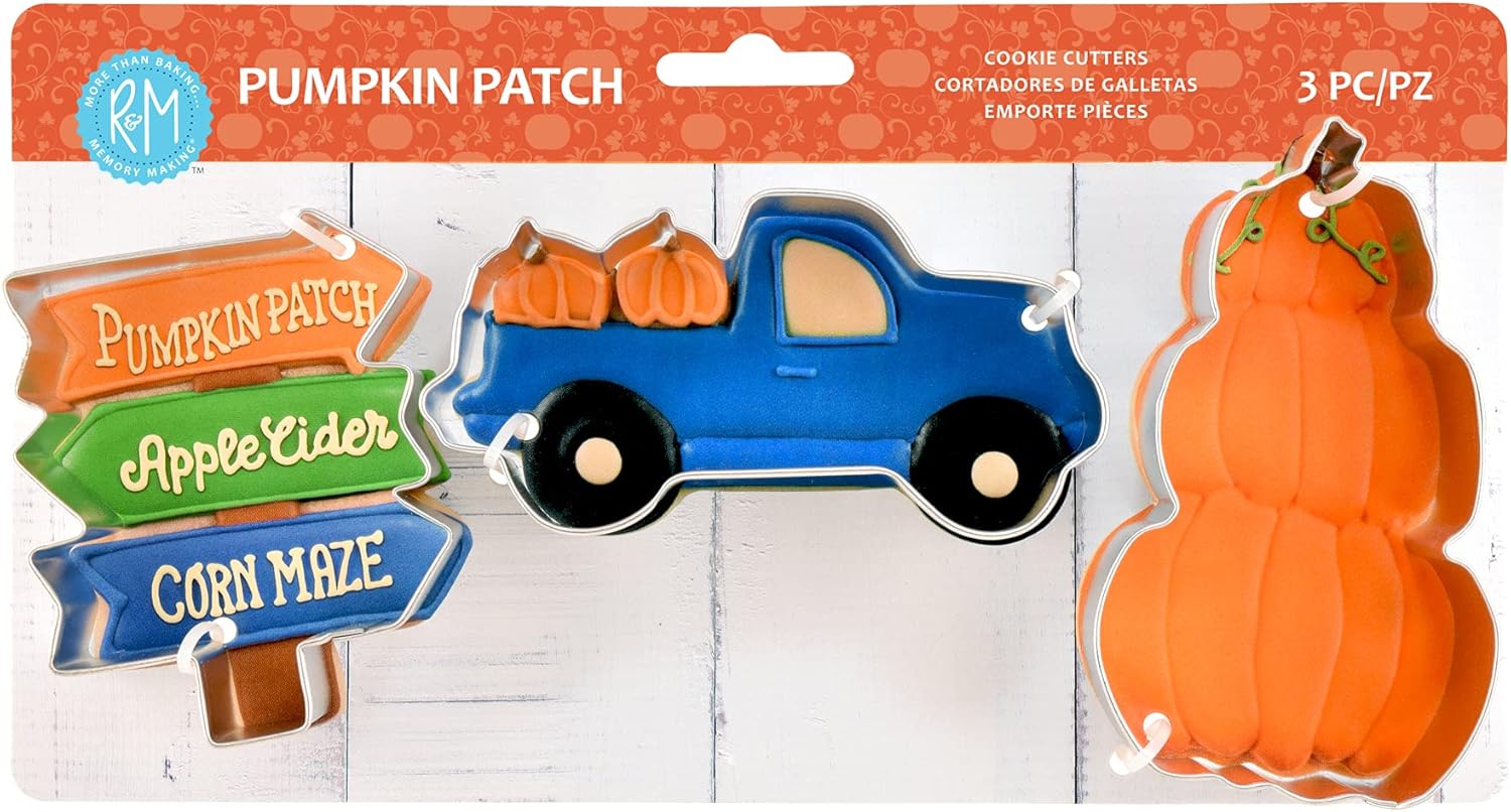 RM International 5147 Cookie Cutter Set - 3 Piece Fall Theme