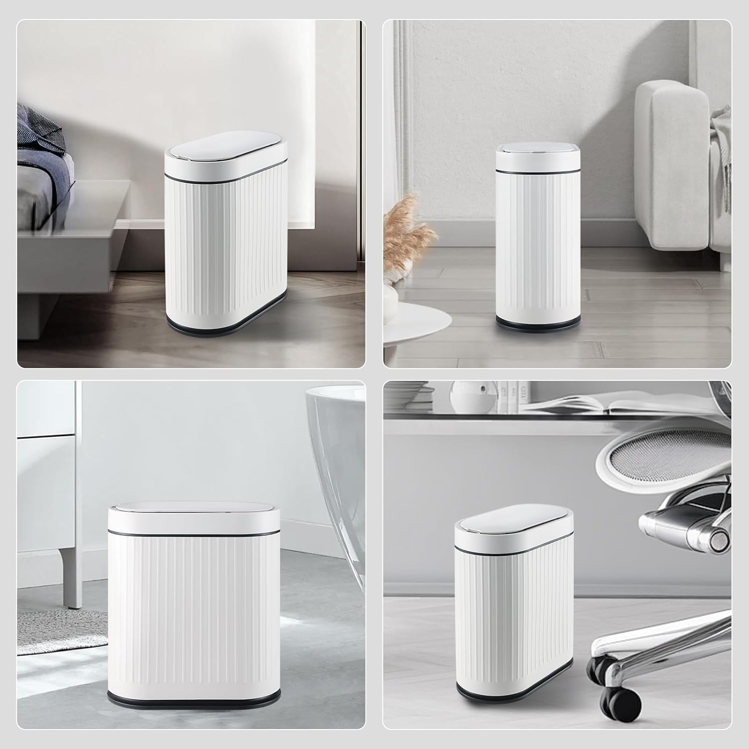 ELPHECO 2 Gallon Smart Motion Sensor Trash Can
