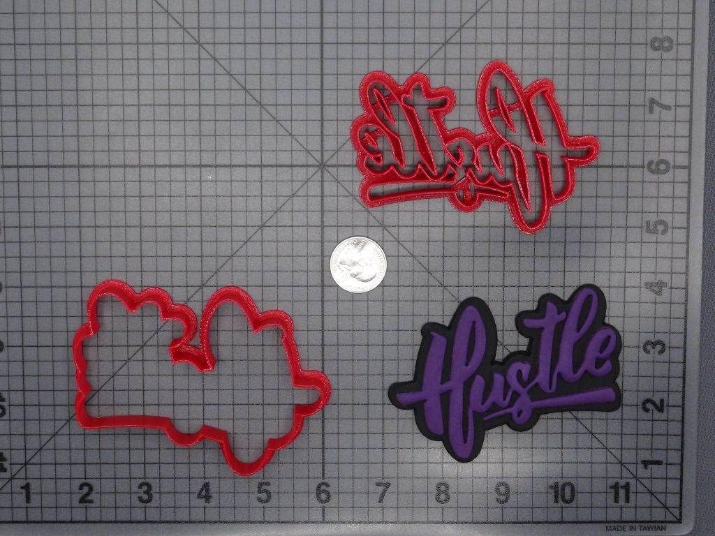 Hustle 266-F339 Cookie Cutter Set - 3D Printed PLA Plastic