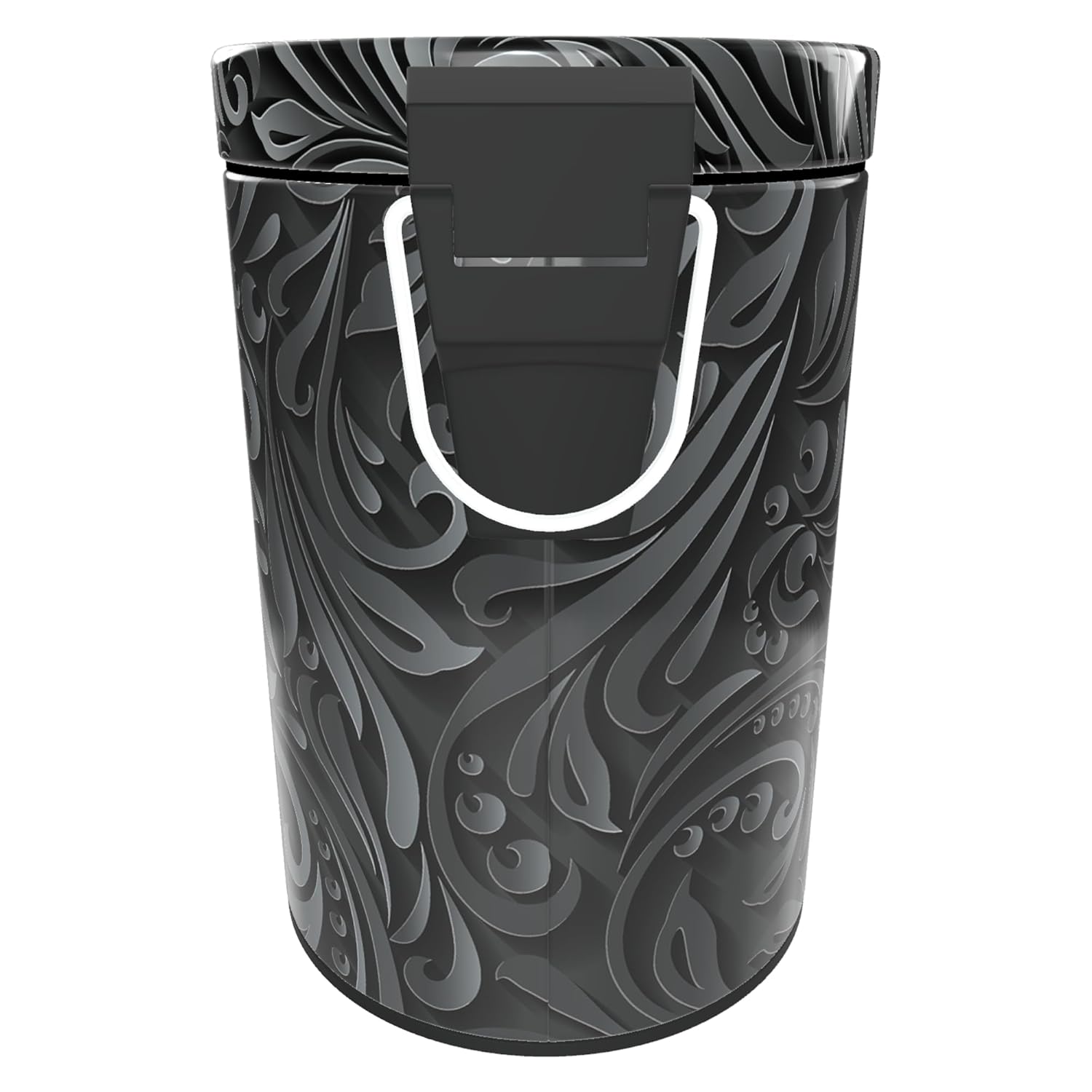 Sanilo 3L Trash Can with Soft Close and Floral Design
