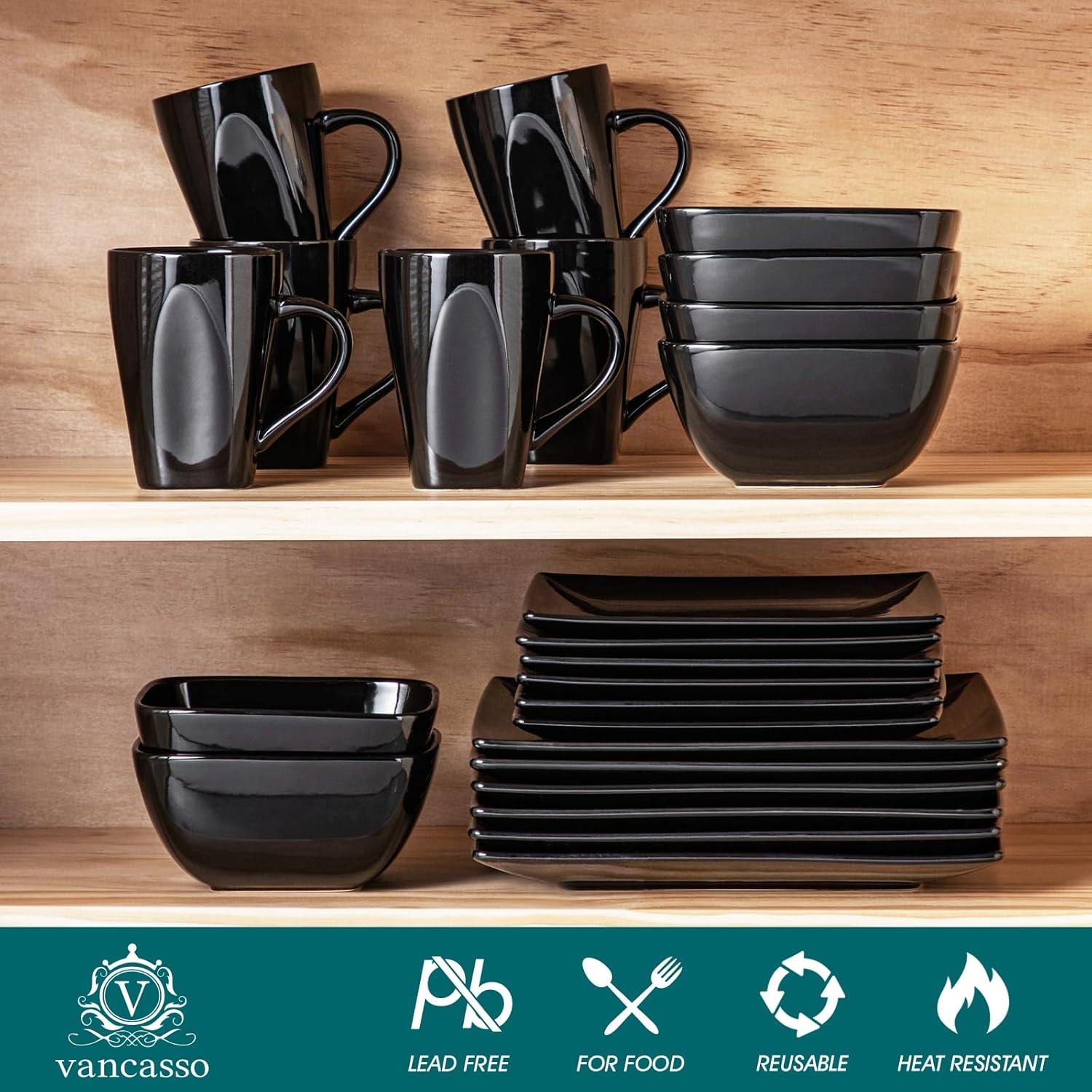 Vancasso Soho Dinnerware Set 24 Pieces