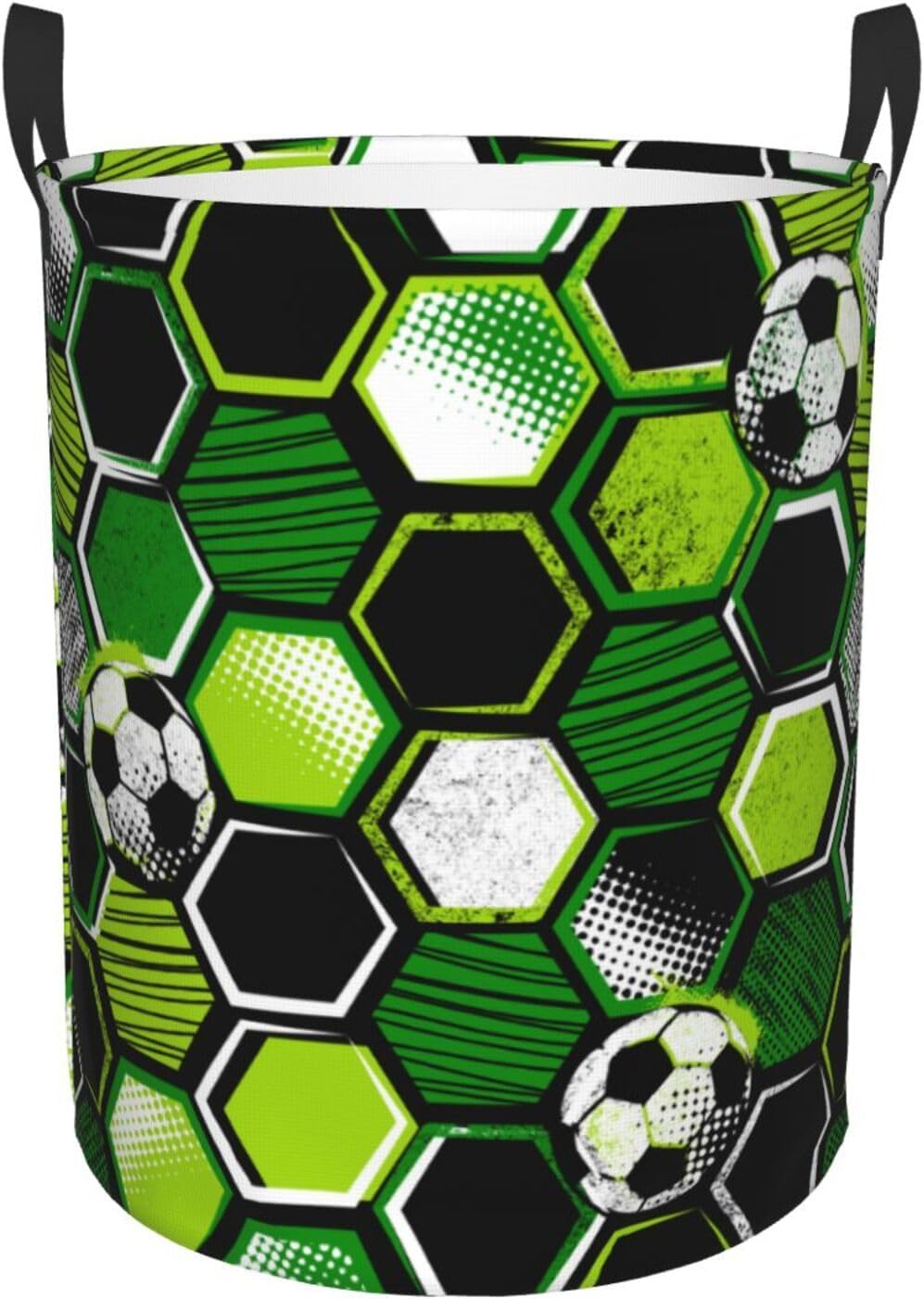Gbuzozie Football Ball Laundry Hamper with 38L Capacity