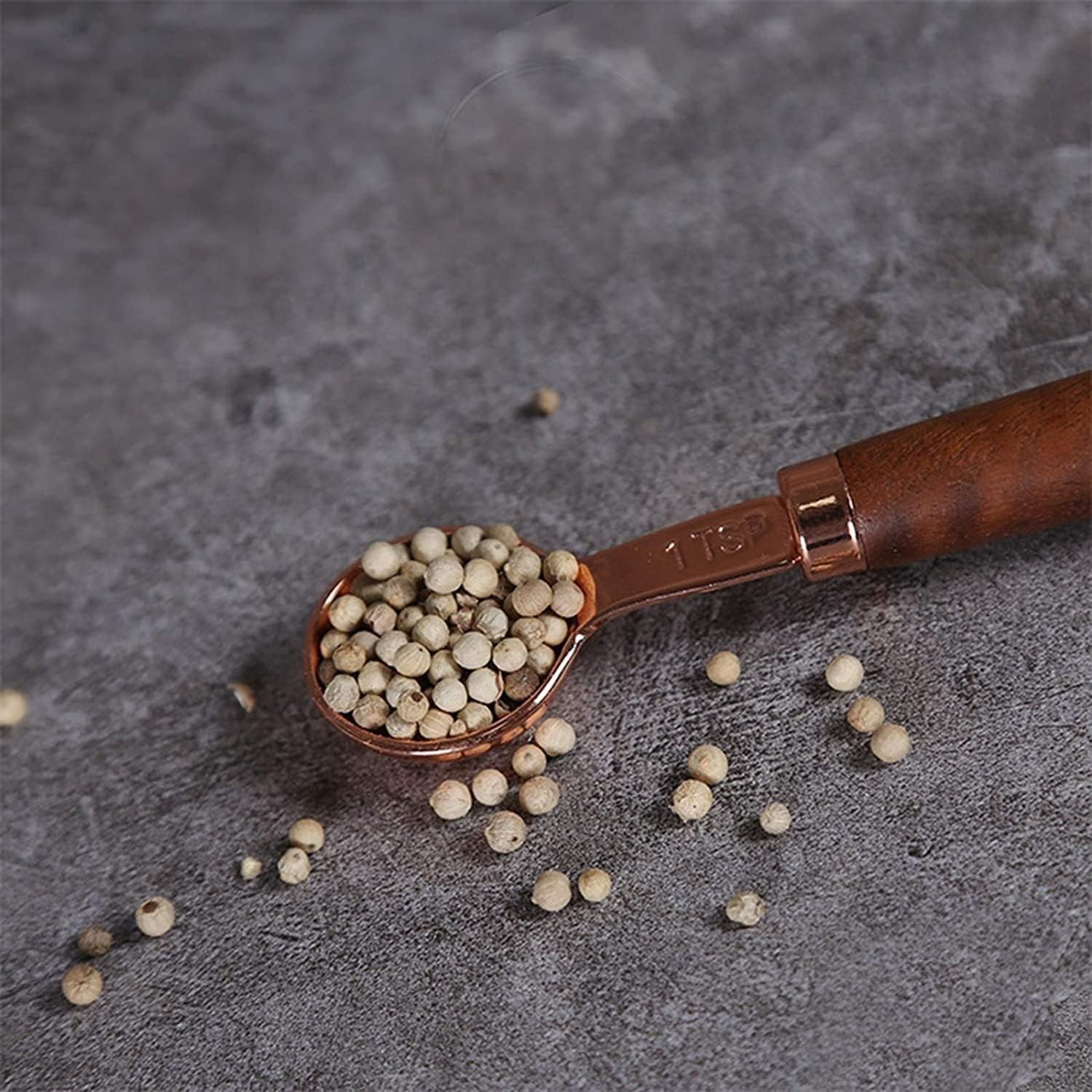 Adjustable Wooden Salt Pepper Mill Set 2-Piece